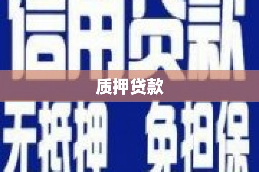 嘉黎质押贷款