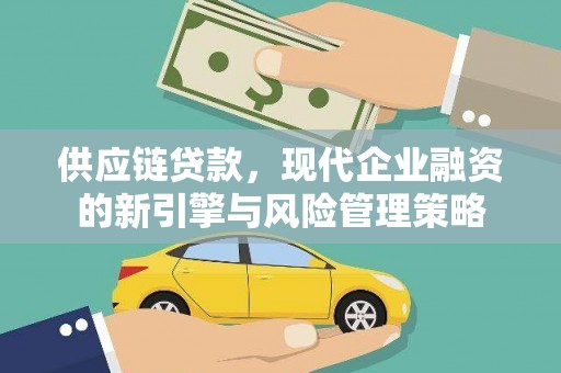 嘉黎供应链贷款，现代企业融资的新引擎与风险管理策略