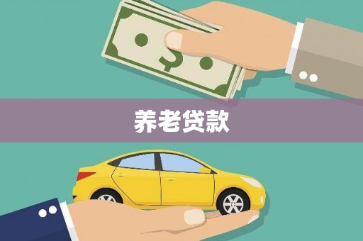 嘉黎养老贷款