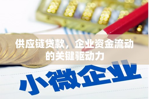 嘉黎供应链贷款，企业资金流动的关键驱动力