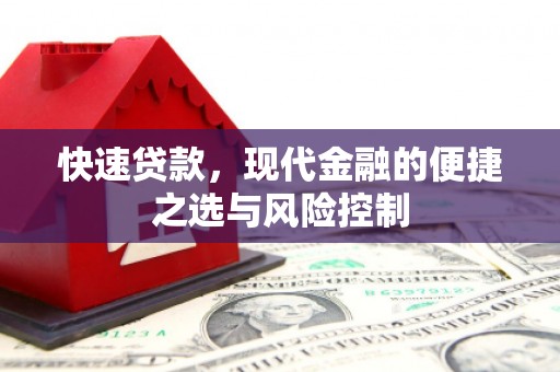 嘉黎快速贷款，现代金融的便捷之选与风险控制
