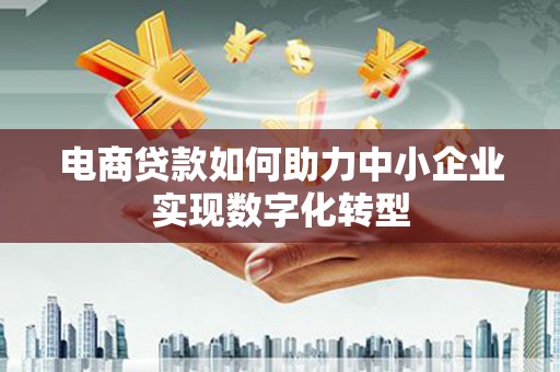嘉黎电商贷款如何助力中小企业实现数字化转型