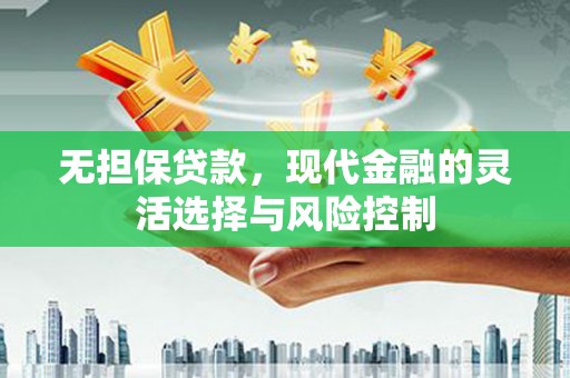 嘉黎无担保贷款，现代金融的灵活选择与风险控制