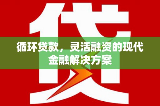 嘉黎循环贷款，灵活融资的现代金融解决方案