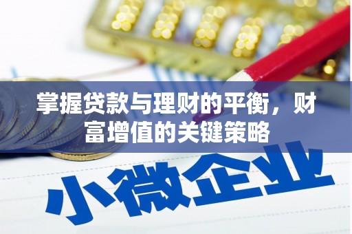 嘉黎掌握贷款与理财的平衡，财富增值的关键策略