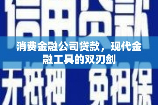 嘉黎消费金融公司贷款，现代金融工具的双刃剑