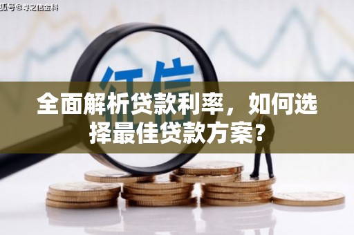 嘉黎全面解析贷款利率，如何选择最佳贷款方案？