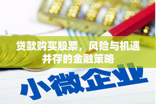 嘉黎贷款购买股票，风险与机遇并存的金融策略