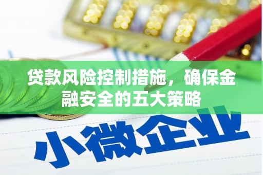 嘉黎贷款风险控制措施，确保金融安全的五大策略
