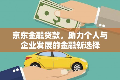 嘉黎京东金融贷款，助力个人与企业发展的金融新选择