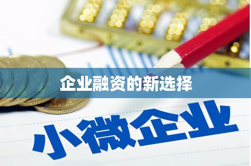 嘉黎企业融资的新选择