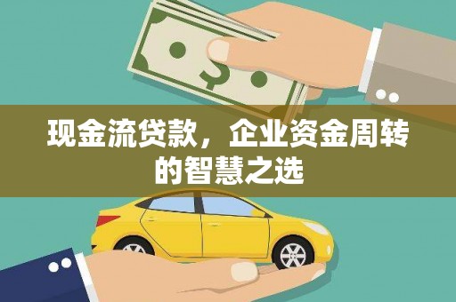 嘉黎现金流贷款，企业资金周转的智慧之选