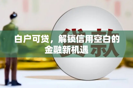 嘉黎白户可贷，解锁信用空白的金融新机遇