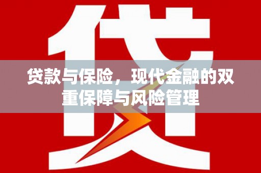 嘉黎贷款与保险，现代金融的双重保障与风险管理