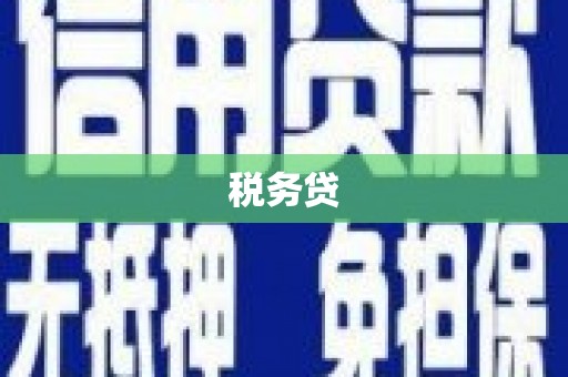 嘉黎税务贷
