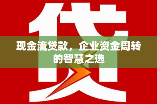 嘉黎现金流贷款，企业资金周转的智慧之选