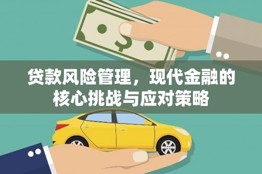 嘉黎贷款风险管理，现代金融的核心挑战与应对策略