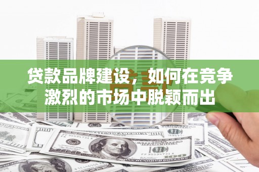 嘉黎贷款品牌建设，如何在竞争激烈的市场中脱颖而出