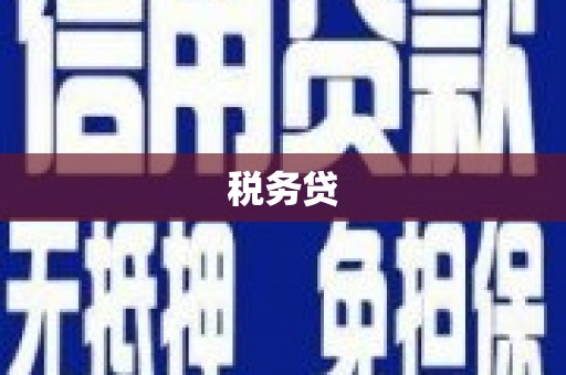 嘉黎税务贷