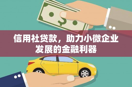 嘉黎信用社贷款，助力小微企业发展的金融利器