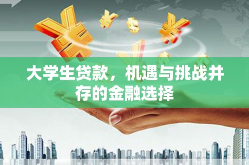 嘉黎大学生贷款，机遇与挑战并存的金融选择