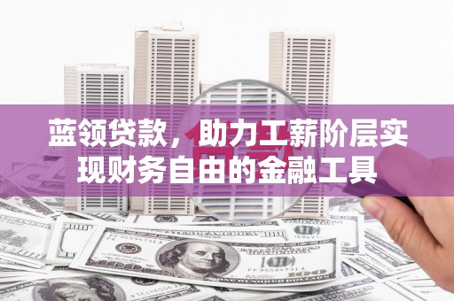 嘉黎蓝领贷款，助力工薪阶层实现财务自由的金融工具