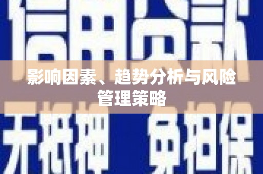 嘉黎影响因素、趋势分析与风险管理策略