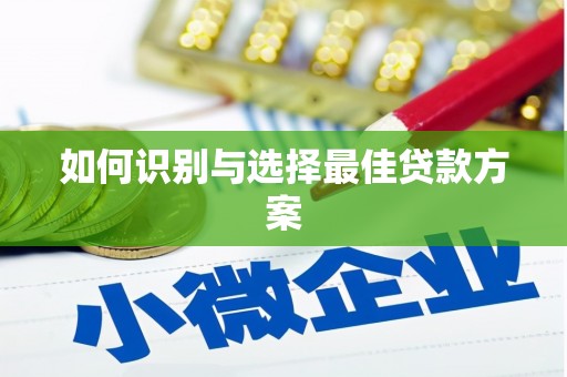 嘉黎如何识别与选择最佳贷款方案